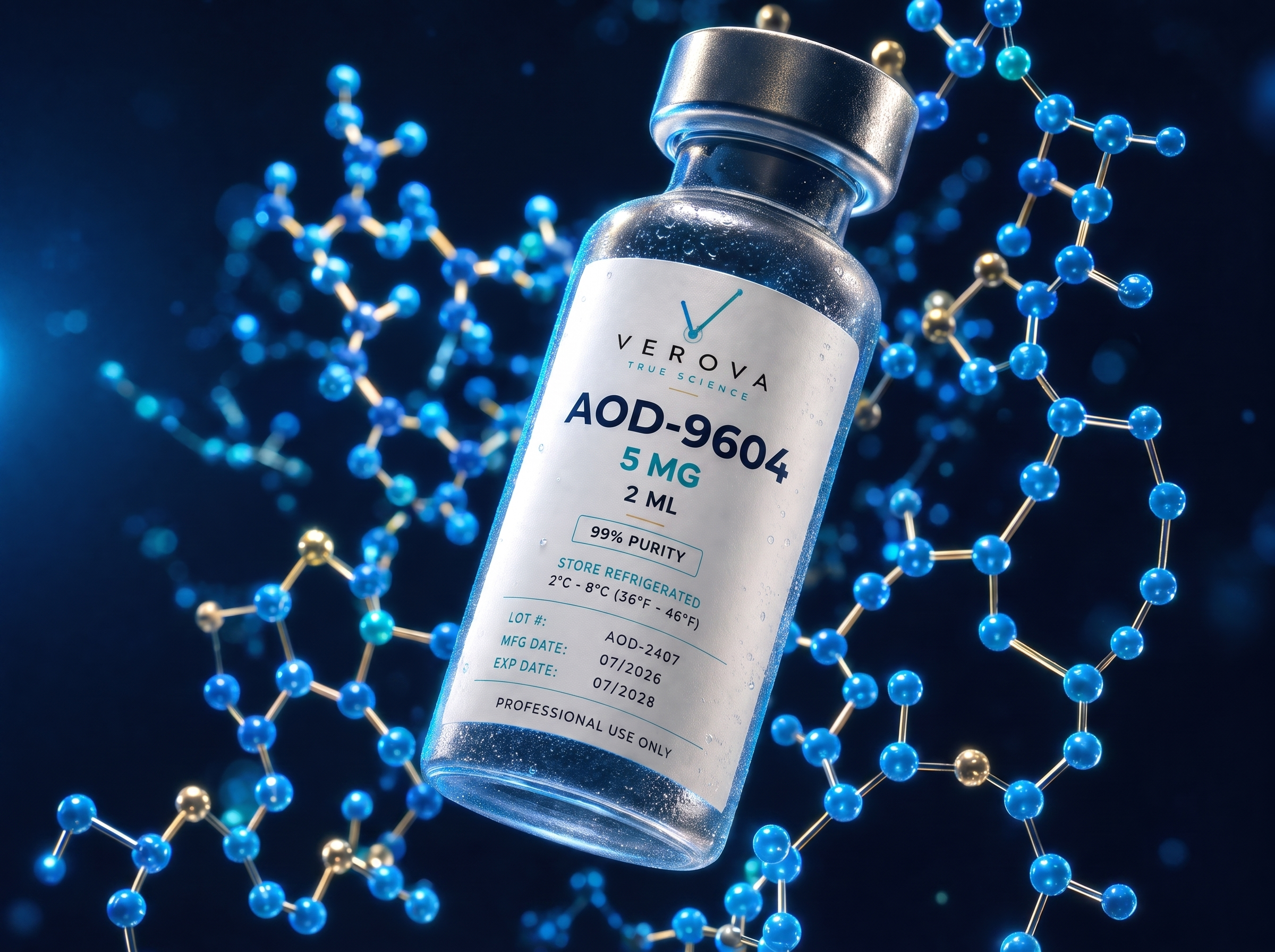 VEROVA AOD-9604 research peptide