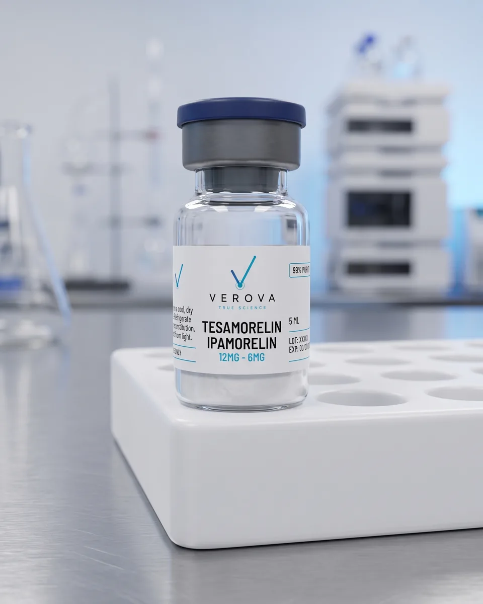VEROVA Tesamorelin + Ipamorelin research blend